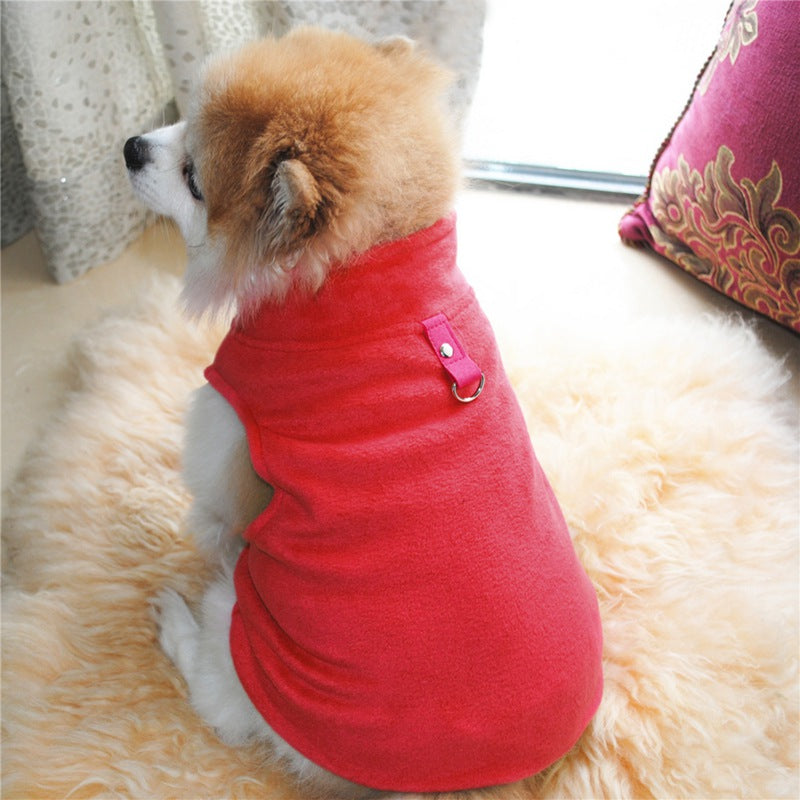 Small Dog Winter Vest for Warm, Comfortable Walks Outdoors