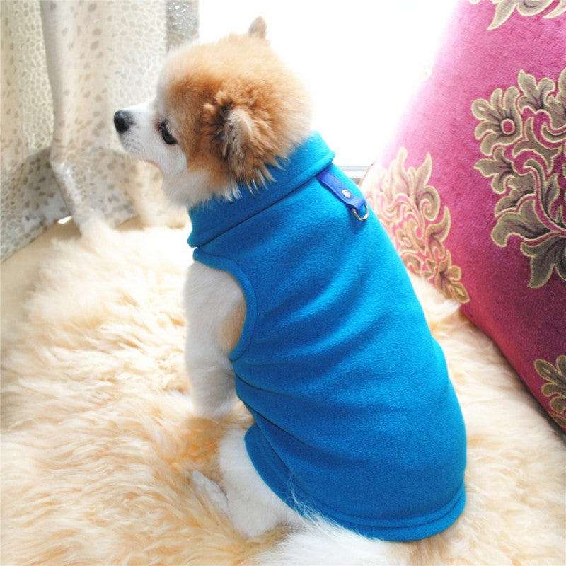 Small Dog Winter Vest for Warm, Comfortable Walks Outdoors