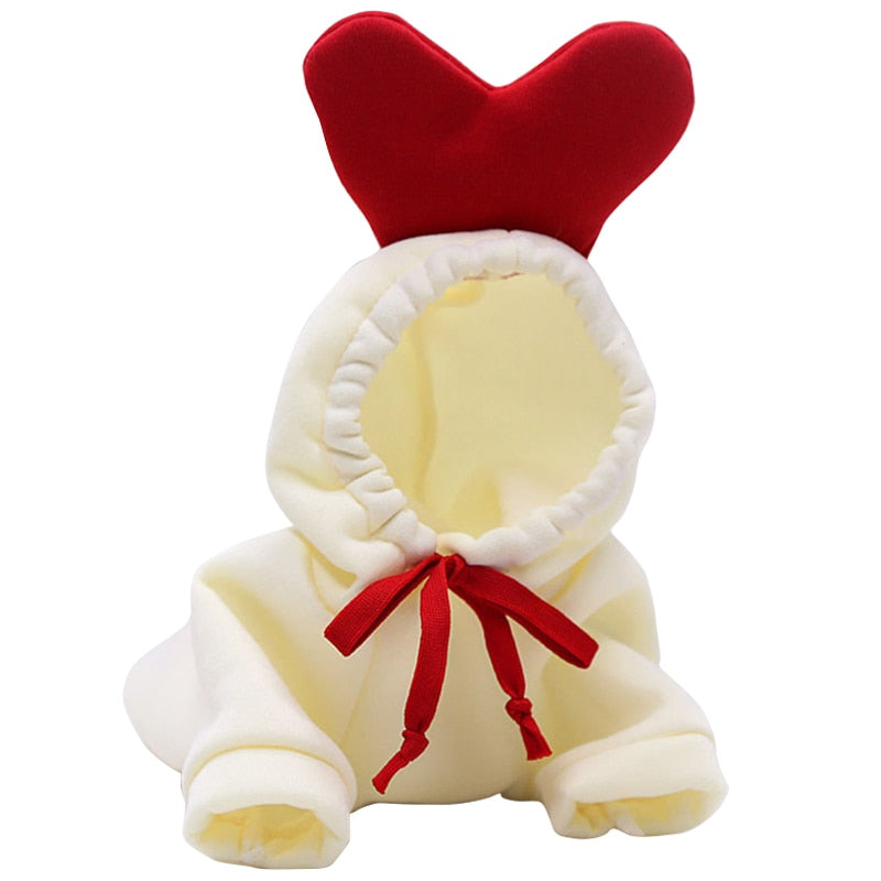Small Dog Winter Coat Hoodie for Cozy Winter Coverage