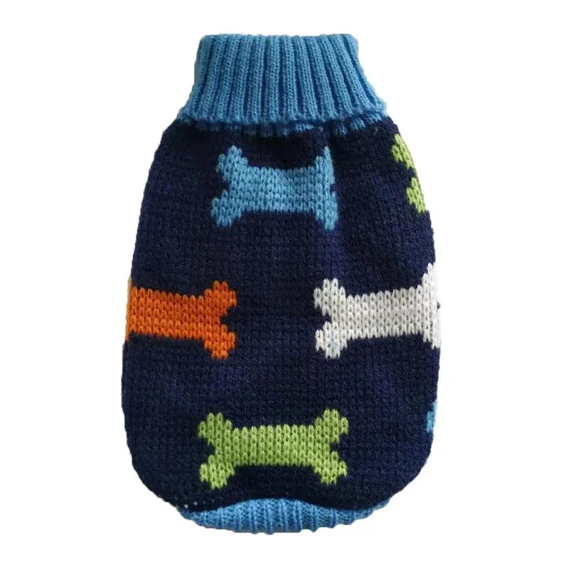 Dog Sweater for Small Dogs | Warm Knit Winter Coat