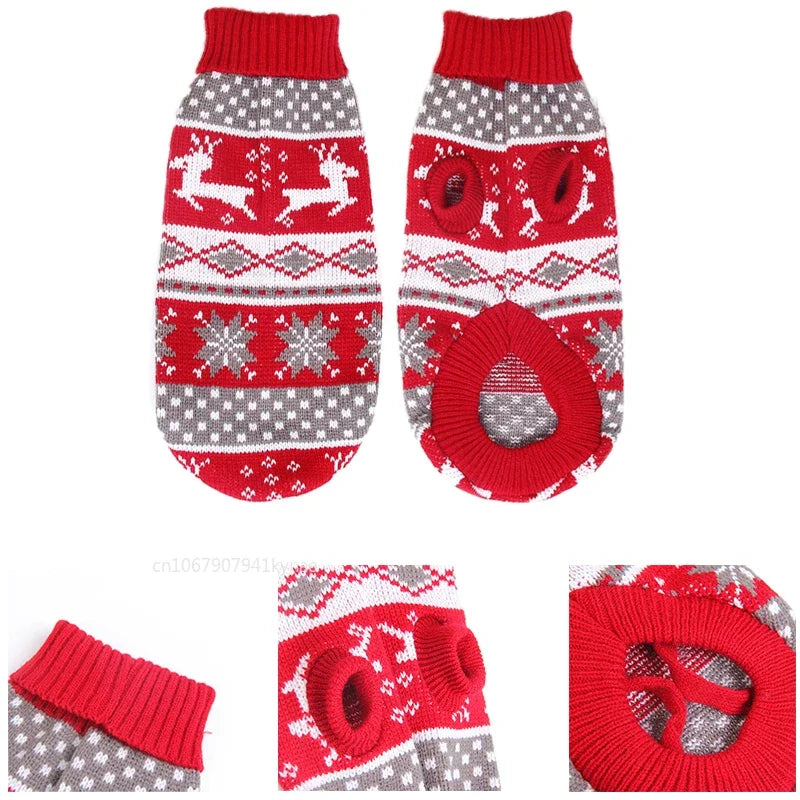 Dog Sweater for Small Dogs | Warm Knit Winter Coat