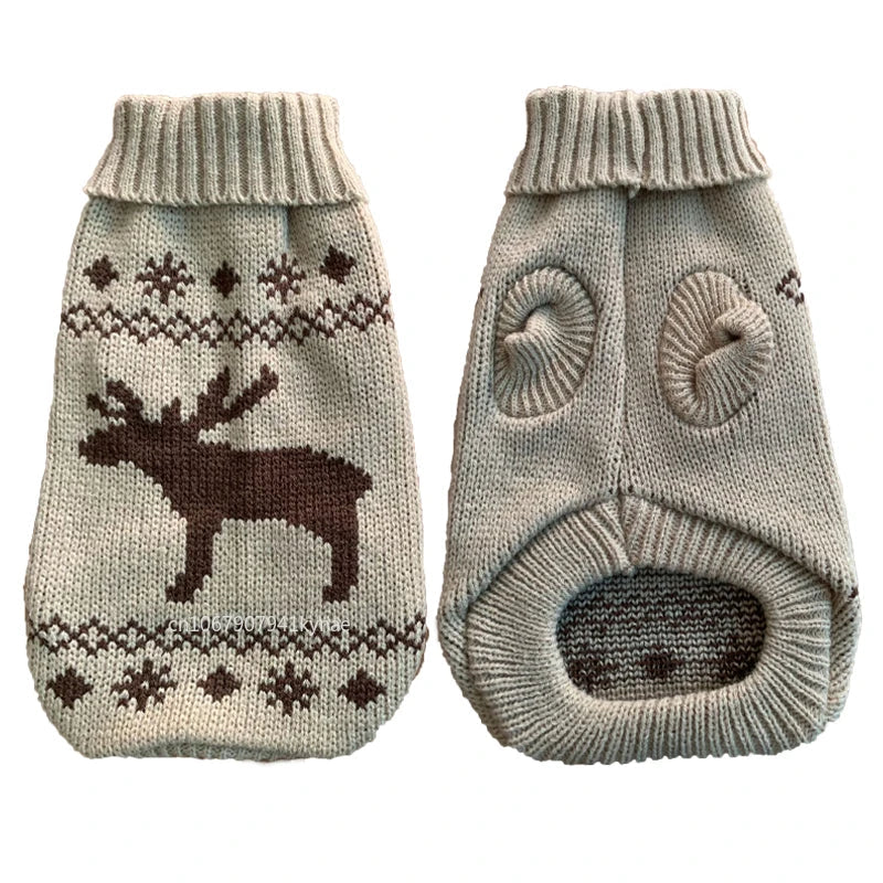 Dog Sweater for Small Dogs | Warm Knit Winter Coat