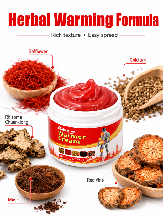 Warming Muscle & Circulation Cream — Natural Heat Relief
