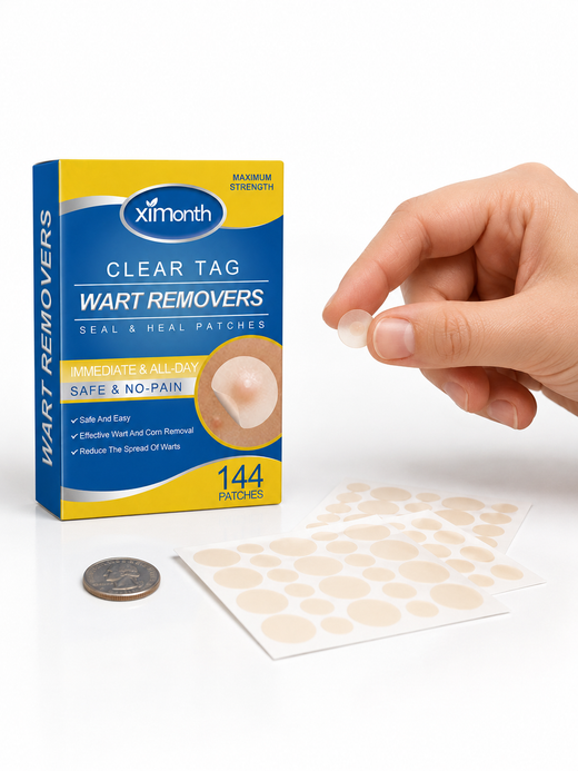 Wart Removal Patches — Safe, Painless 144‑Patch Maximum
