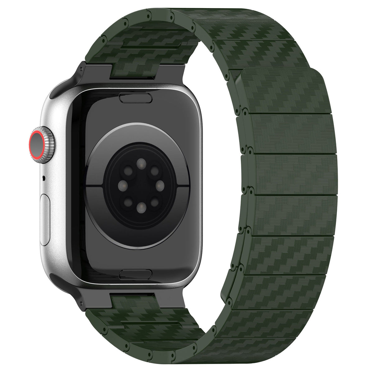 Carbon Fiber Apple Watch Band with Magnetic Closure