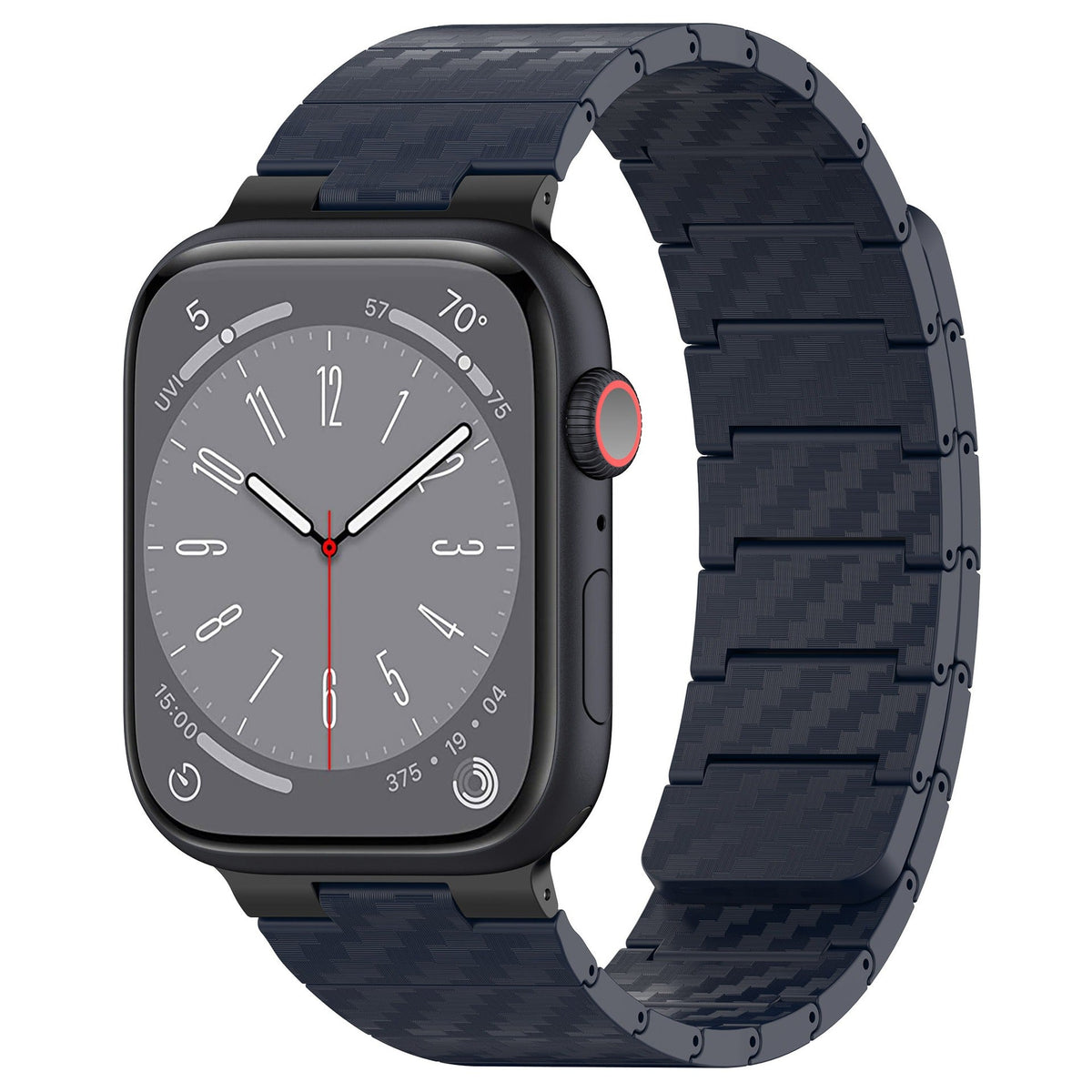 Carbon Fiber Apple Watch Band with Magnetic Closure