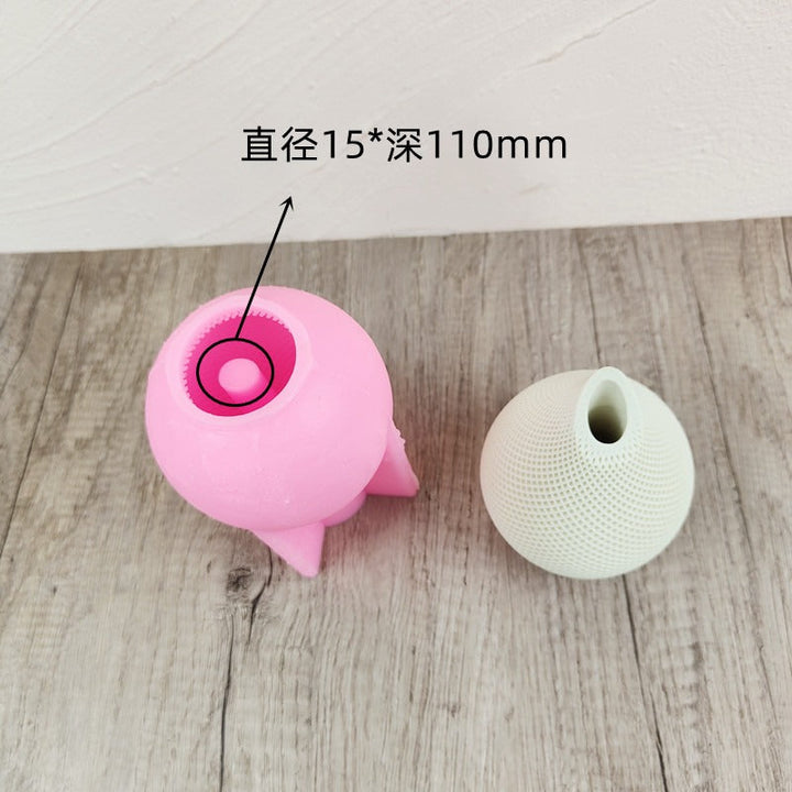 Water Drop Vase Silicone Mold for DIY Casting Decor