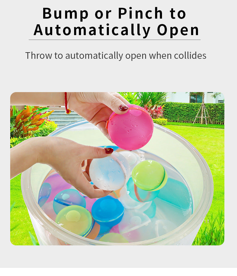 Reusable Water Balloons for Fast Splashy Water Fights