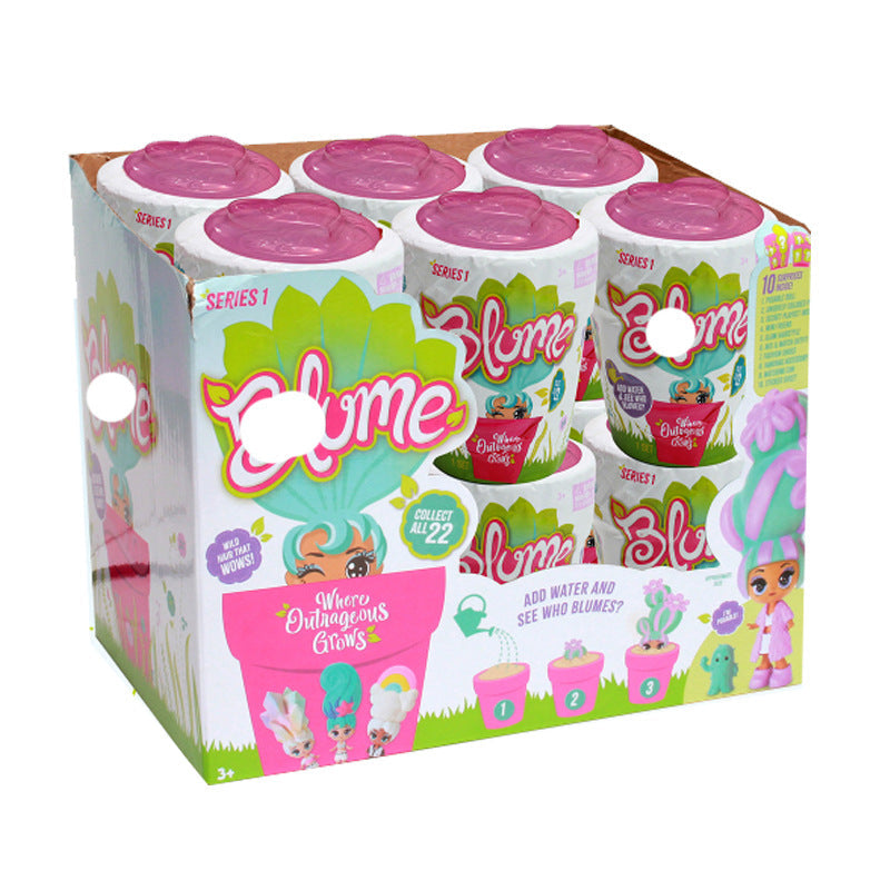 Bloom Girl Surprise Doll Flower Pot Playset Collection