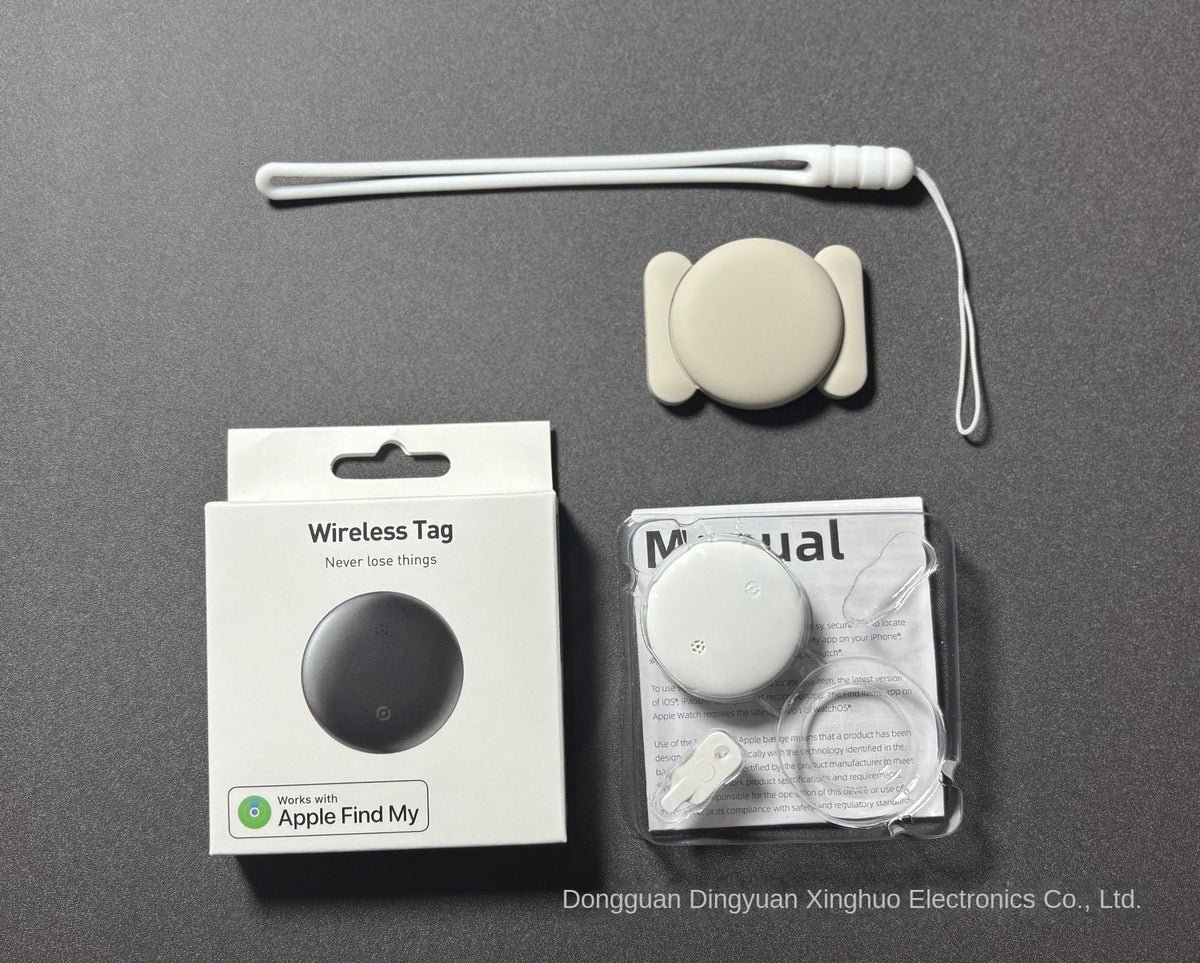 Find My Pet Tracker, Thin Waterproof AirTag Alternative