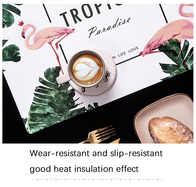 Waterproof Heat-Insulated Placemat for Table Protection