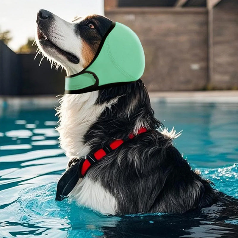 Waterproof Dog Ear Muffs for Calm Grooming & Swimming