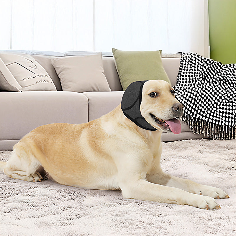 Waterproof Dog Ear Muffs for Calm Grooming & Swimming