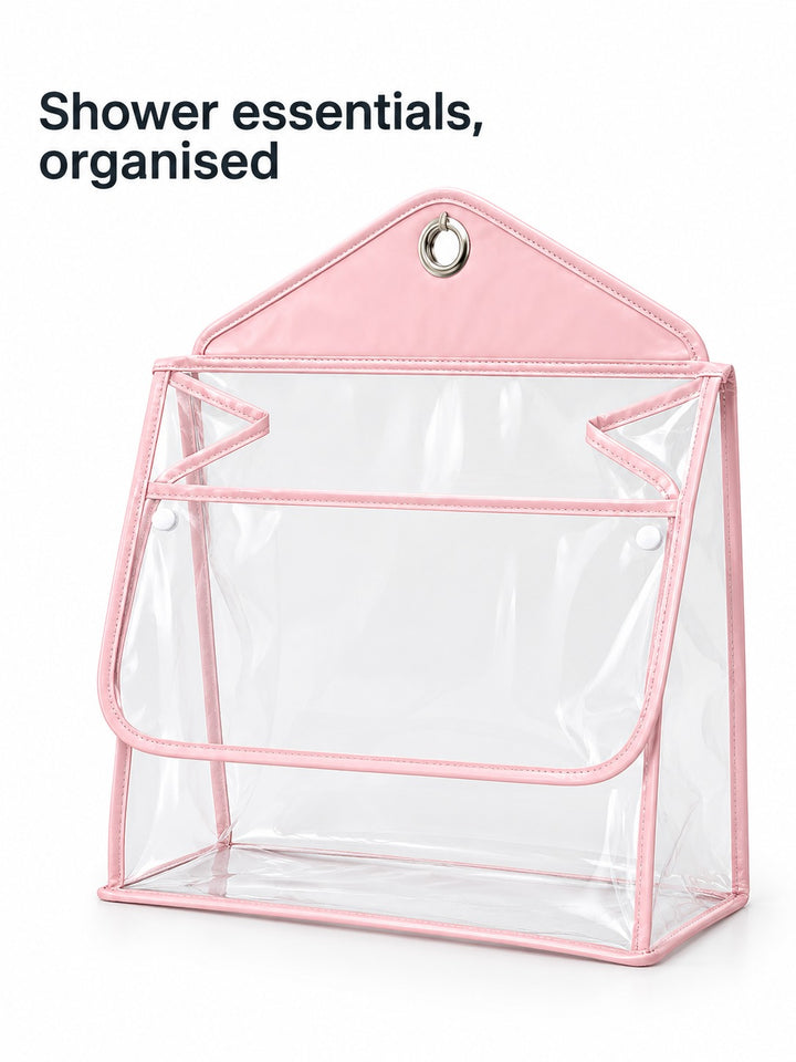 Waterproof Hanging Bag for Shower Towels and Phones