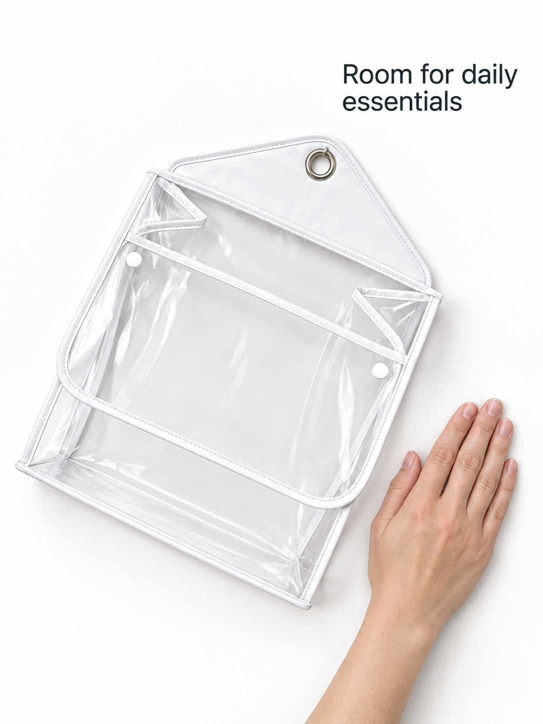 Waterproof Hanging Bag for Shower Towels and Phones