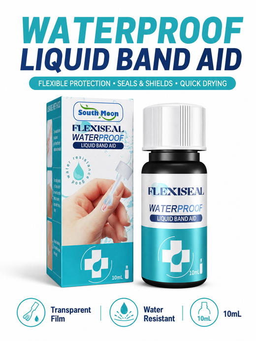 Waterproof Liquid Band Aid — Breathable Wound Protection