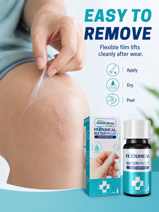 Waterproof Liquid Band Aid — Breathable Wound Protection