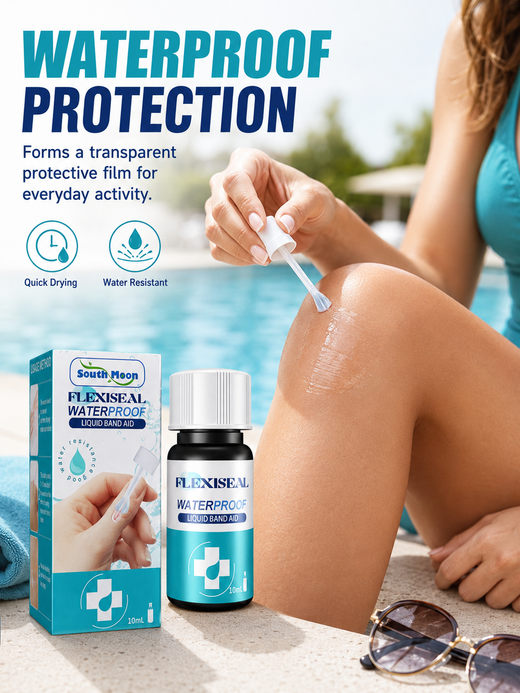 Waterproof Liquid Band Aid — Breathable Wound Protection