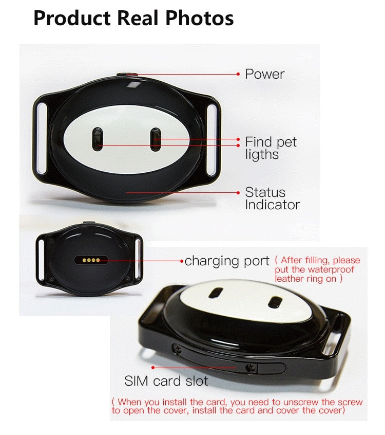 Pet GPS Tracker Collar - Find Dogs and Cats Fast