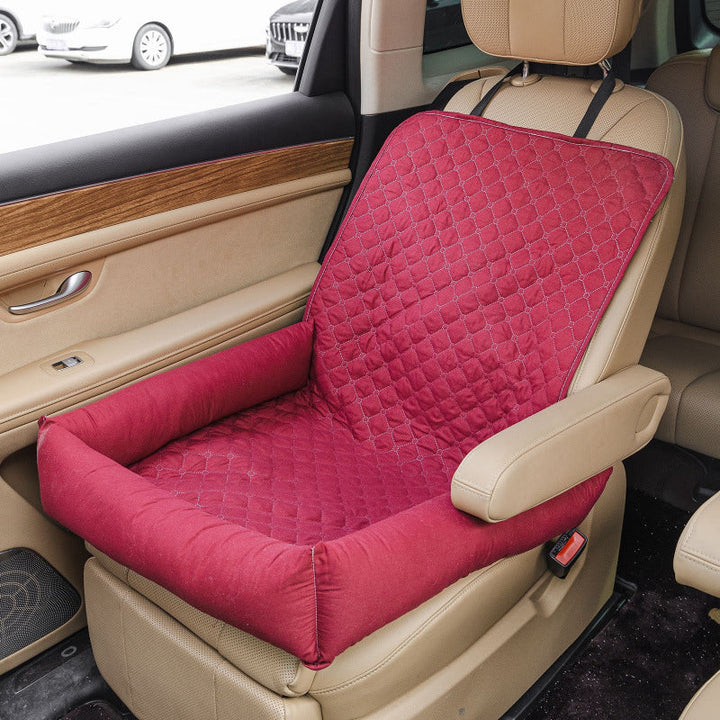 Waterproof Pet Car Seat Cover & Nest for Small Pets