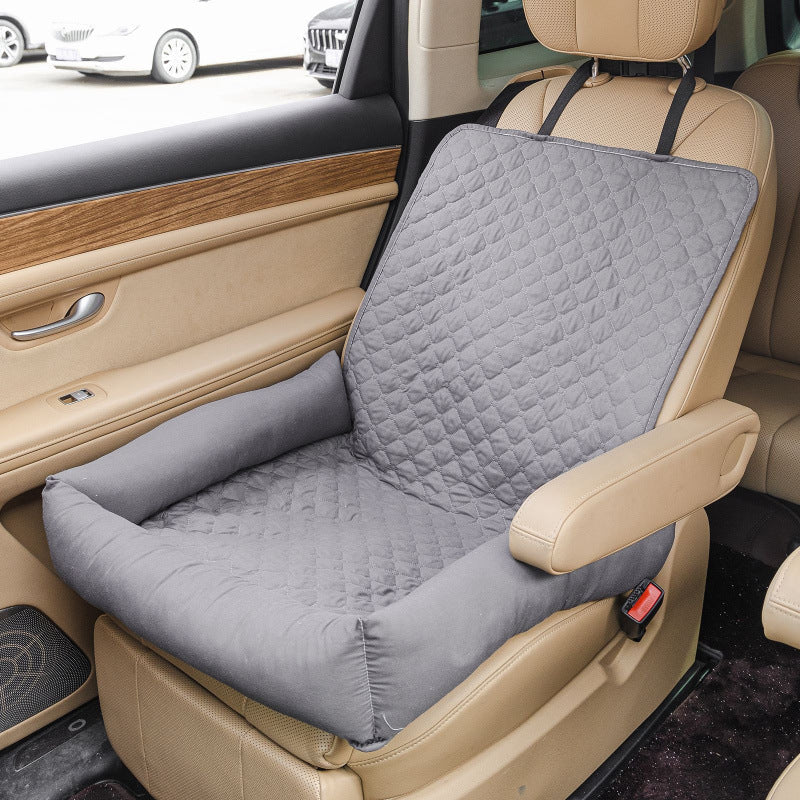 Waterproof Pet Car Seat Cover & Nest for Small Pets