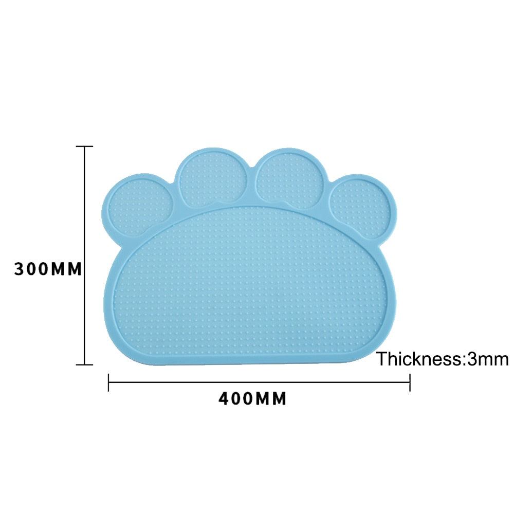 Waterproof Silicone Pet Mat for Cleaner Feeding Floors