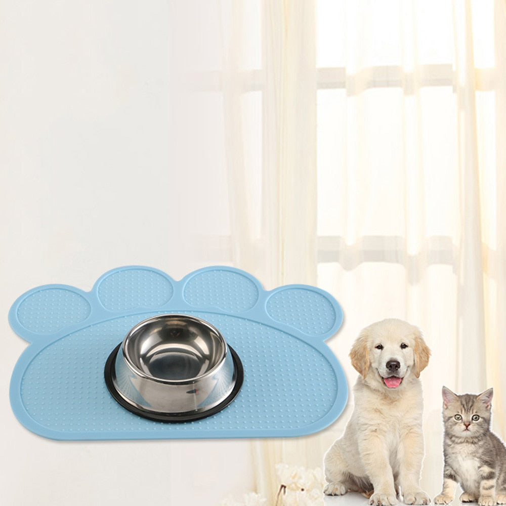 Waterproof Silicone Pet Mat for Cleaner Feeding Floors