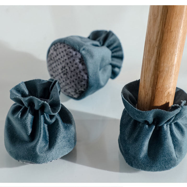 Velvet Chair Leg Covers That Stop Scratches and Noise
