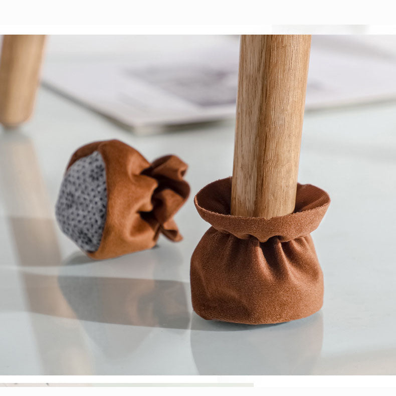Velvet Chair Leg Covers That Stop Scratches and Noise