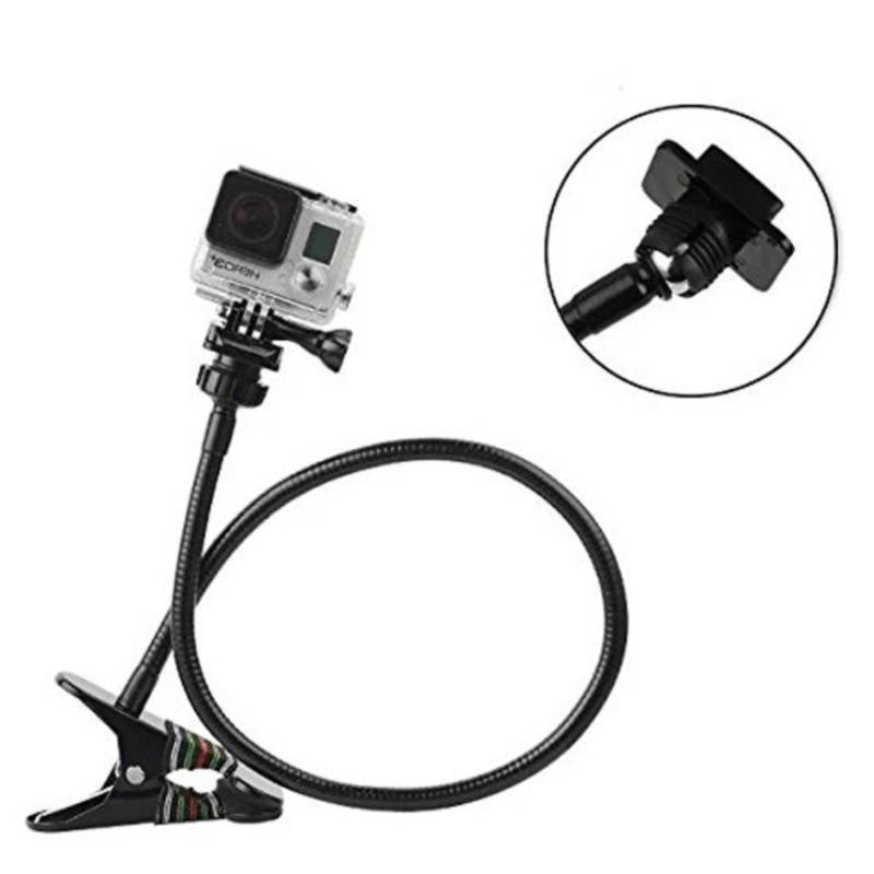 Flexible Webcam Mount Gooseneck for C925e and GoPro