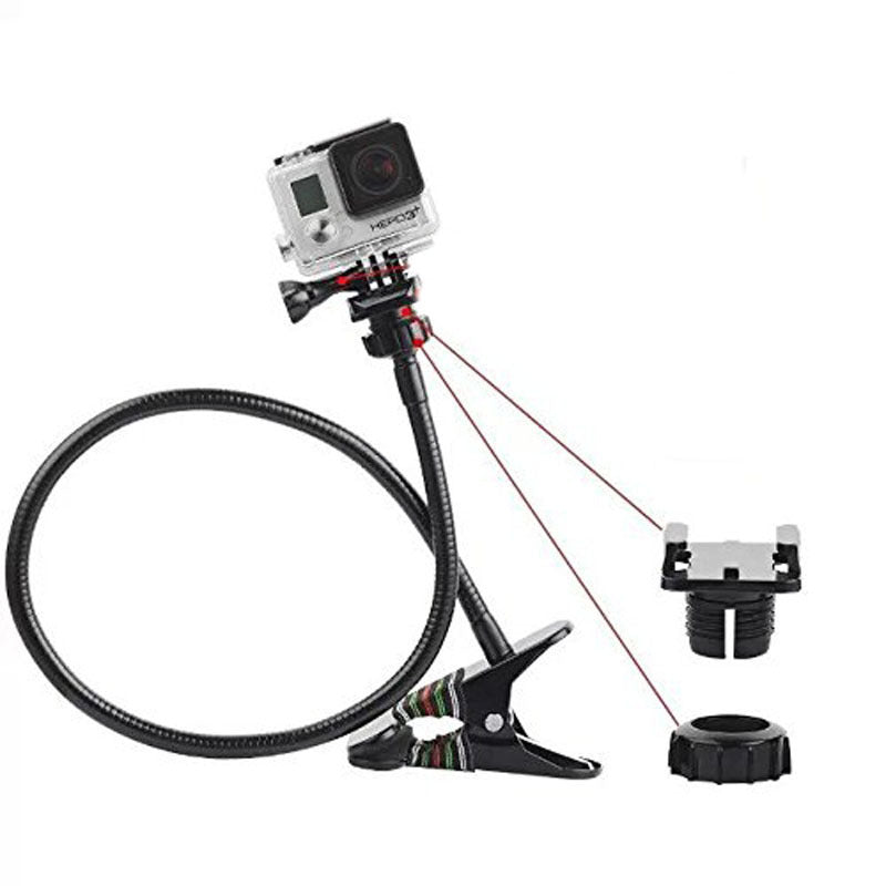 Flexible Webcam Mount Gooseneck for C925e and GoPro