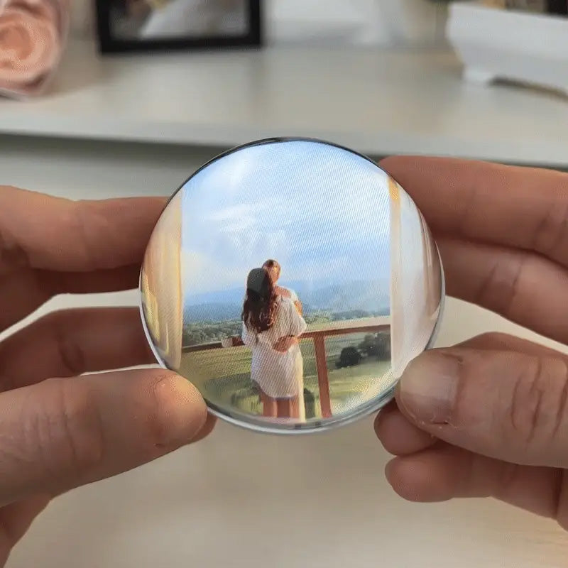 Wedding Video Crystal Ball Memory Display Lamp Gift