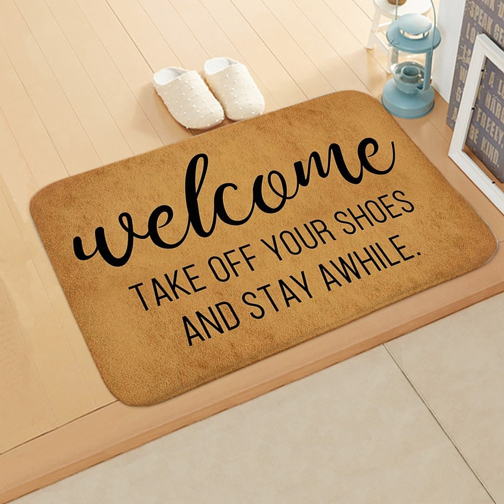Decorative Doormat — A Warm Welcome At The Door