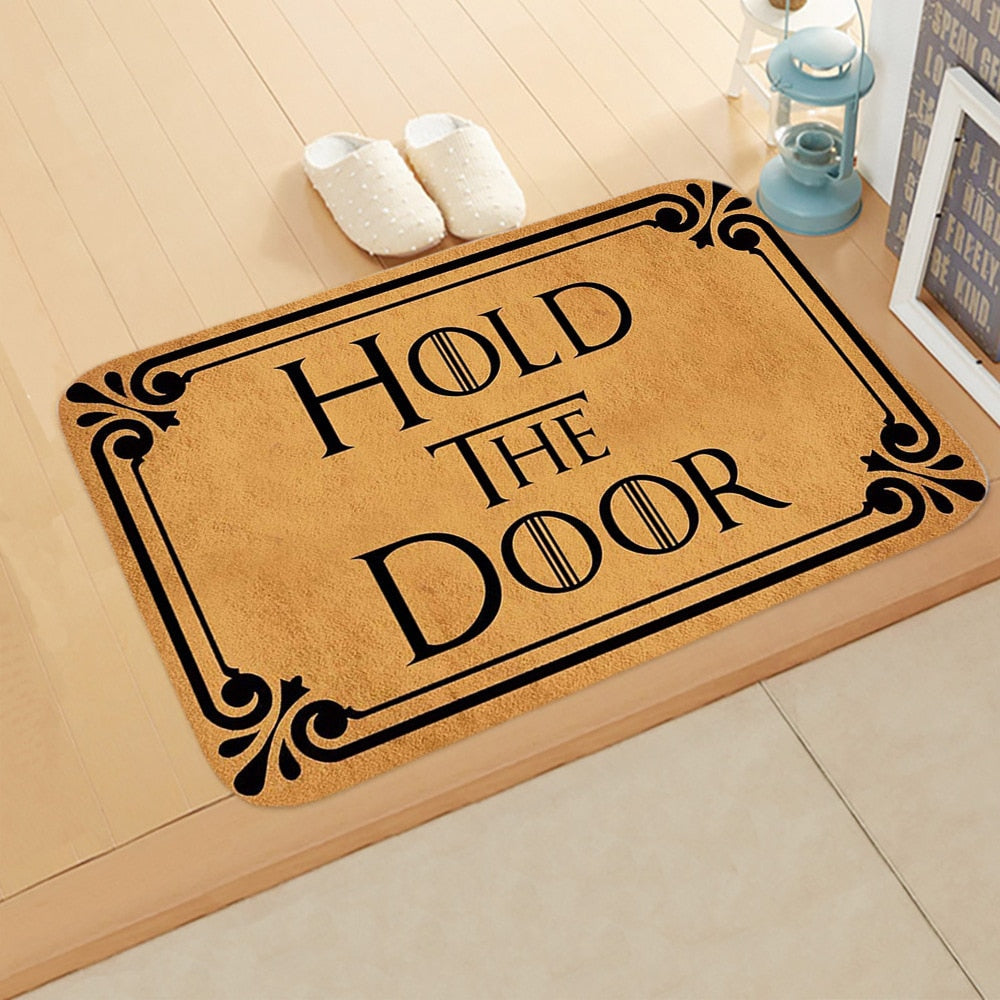 Decorative Doormat — A Warm Welcome At The Door