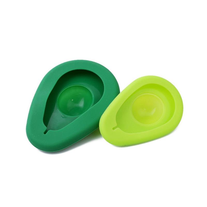 Reusable Silicone Avocado Saver Keeps Cut Halves Fresh