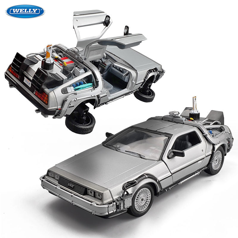 1:24 DeLorean Time Machine Diecast Display Collectible