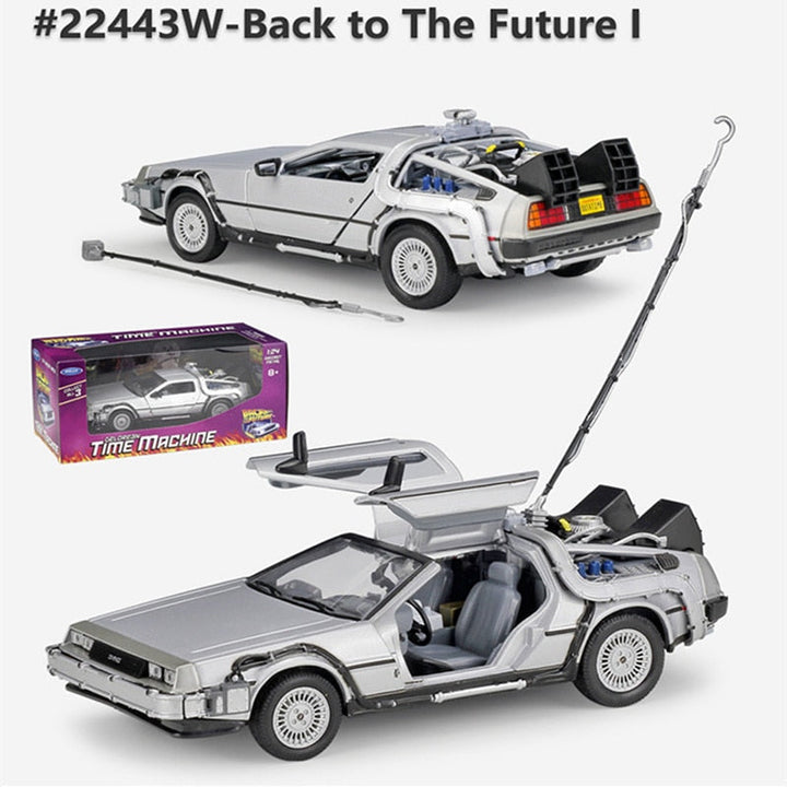 1:24 DeLorean Time Machine Diecast Display Collectible