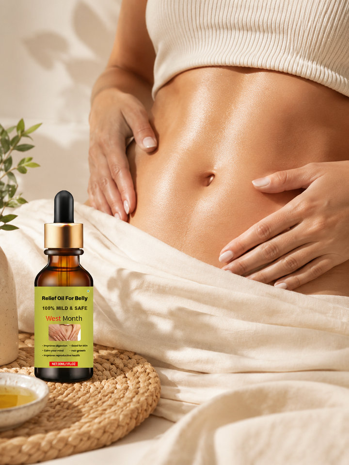 Natural Belly Relief Oil — Massage Essential Oil 30ml