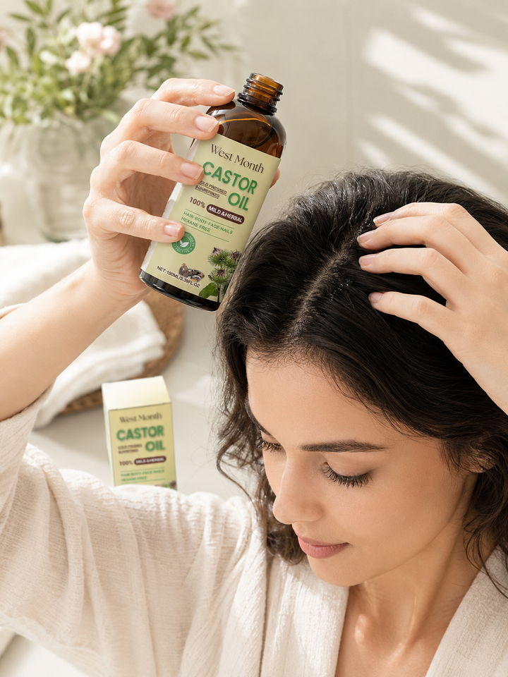 Castor Oil for Hair, Lashes & Brows – Fuller, Healthier in Weeks