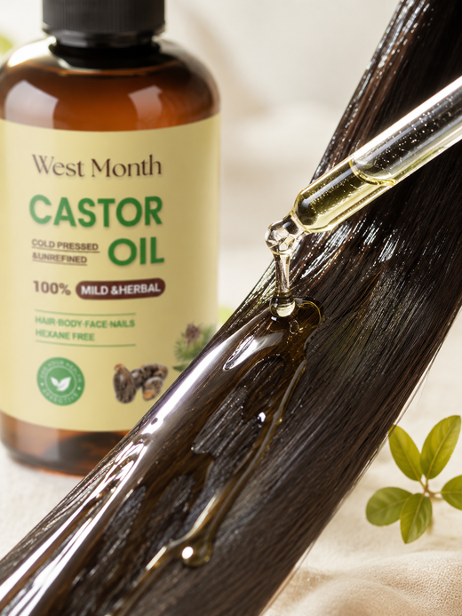 Castor Oil for Hair, Lashes & Brows – Fuller, Healthier in Weeks