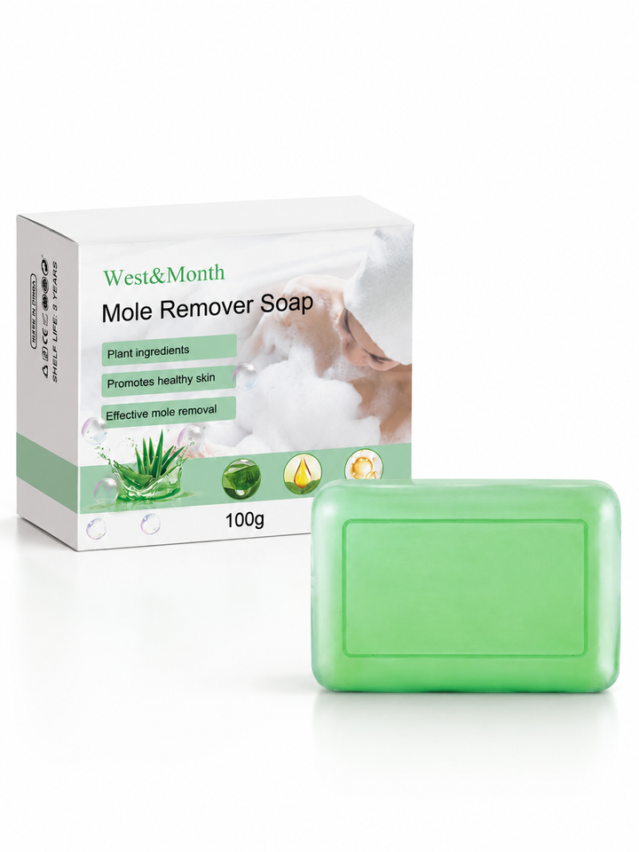 Mole Remover Soap — Painless, Scar-Free Wart & Blemish Removal