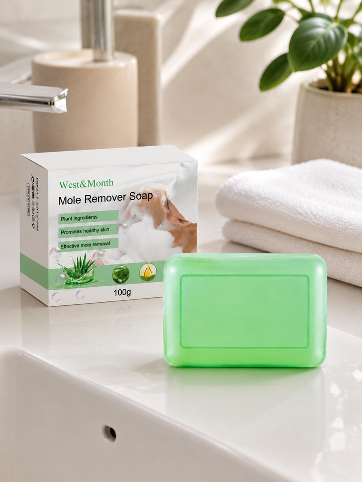 Mole Remover Soap — Painless, Scar-Free Wart & Blemish Removal