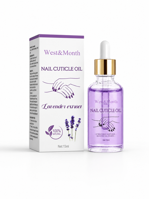 West&Month Nail Cuticle Oil — Strengthen & Brighten Nails