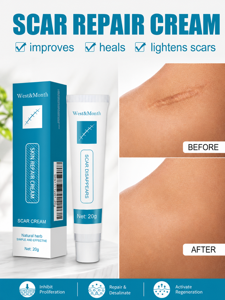 Skin Repair Cream – Natural Scar Reduction Treatment, 20g