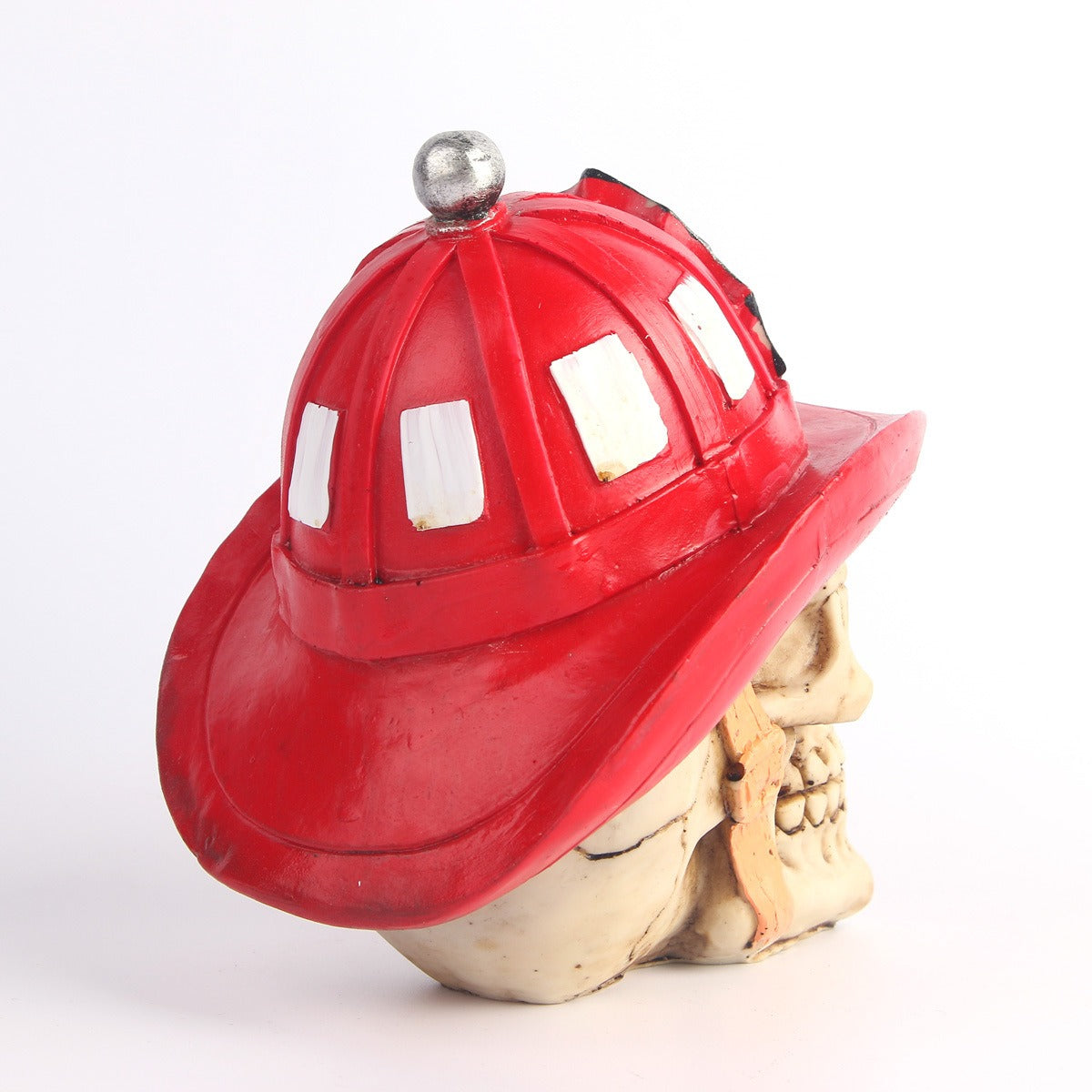 Western Cowboy Skull Ornament – Spooky Shelf Decor