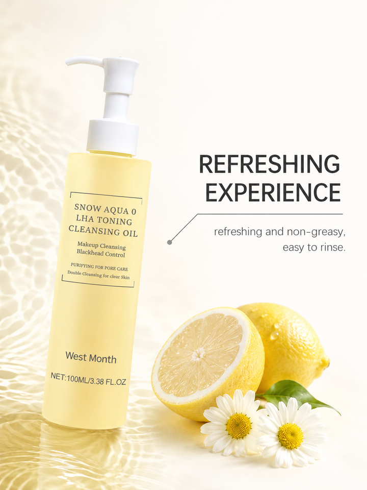 Citrus LHA Cleansing Oil — Gentle, Pore-Refining Double Cleanse