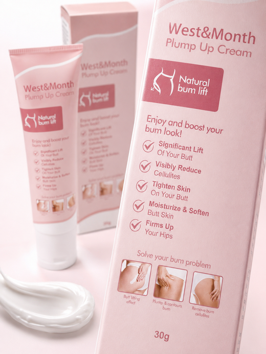Natural Bum Lift Cream — Visible Firming & Lifting in 8 Weeks