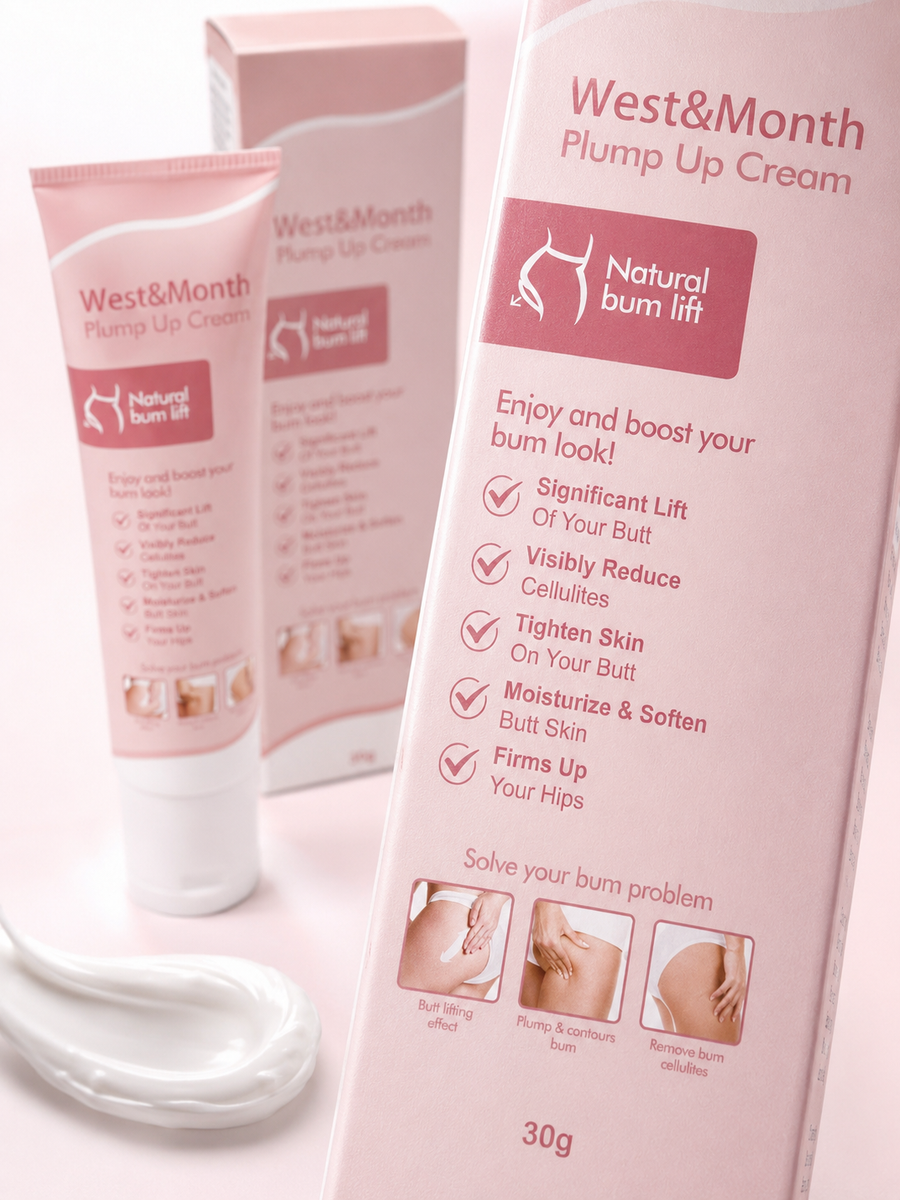 Natural Bum Lift Cream — Visible Firming & Lifting in 8 Weeks