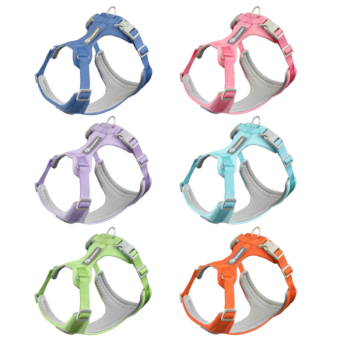 Anti-Slip Dog Harness for Greyhounds, Breathable Fit