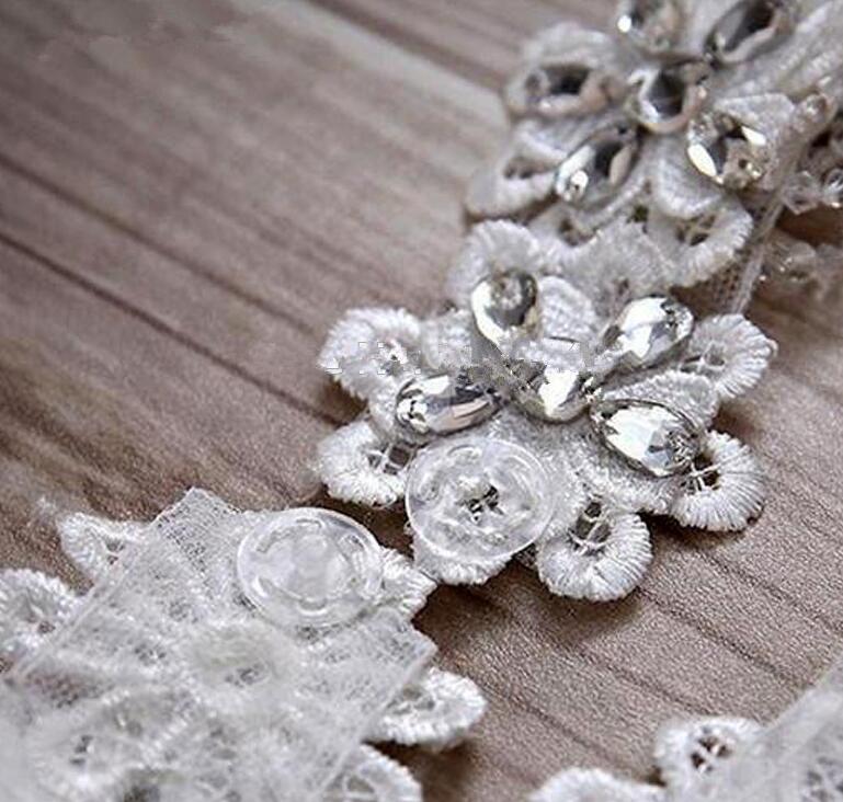 White Crystal Bridal Bolero for Wedding Gowns
